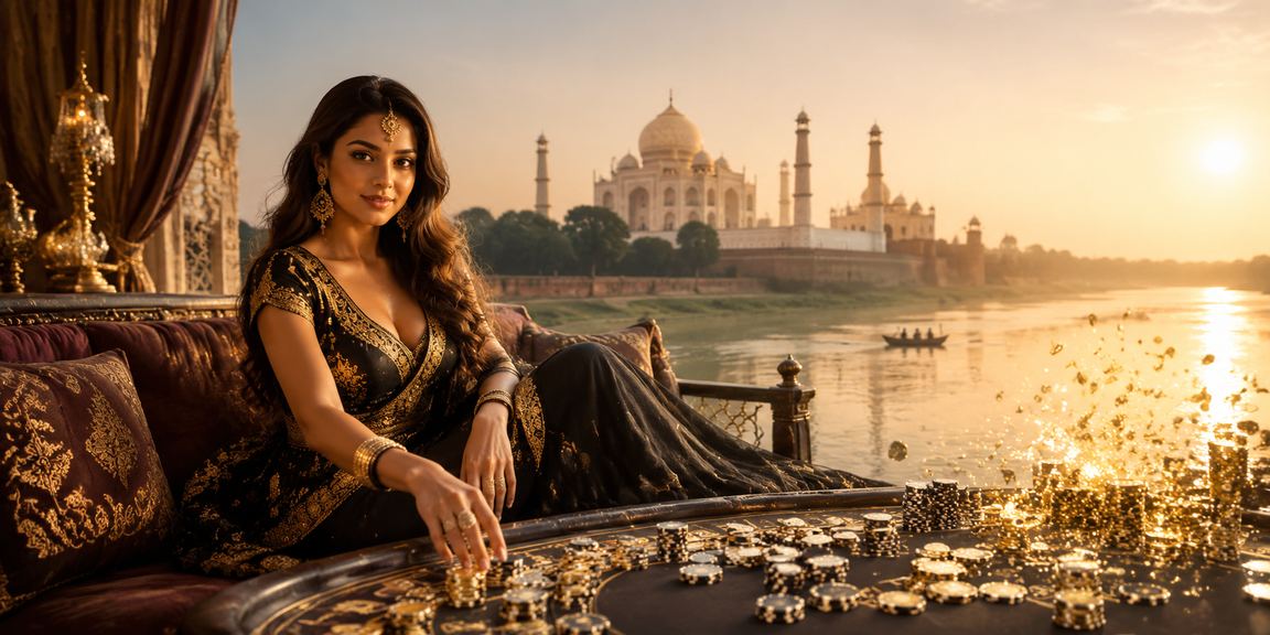 Lottery style promotional campaign inspired by Taj Mahal architecture in Agra