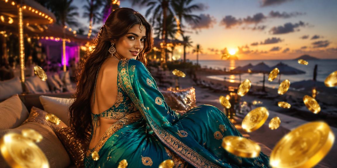 Goa entertainment betting in traditional saree